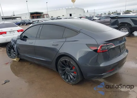 2023 Tesla Model 3 Performance Dual Motor All-Wheel Drive из США, поврежденный, VIN 5YJ3E1EC3PF577351